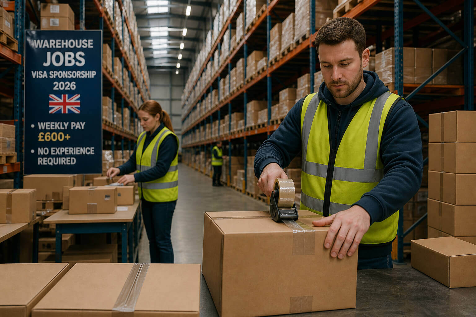 UK Warehouse Jobs with Visa Sponsorship 2026